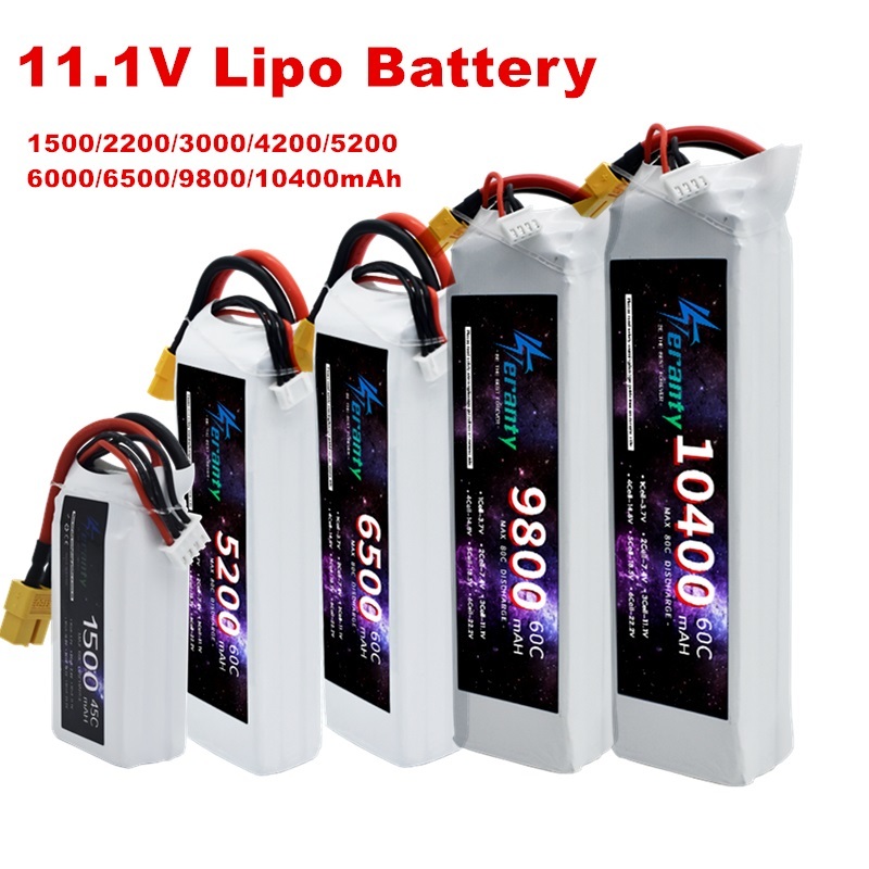 Drone Battery 3S - 3S 11.1V Lipo Batterij Deans XT60