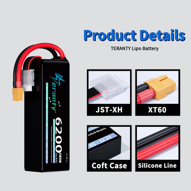 TERANTY 6S 6200mAh Lipo Batter - Drone Battery Plate recensie en prijs