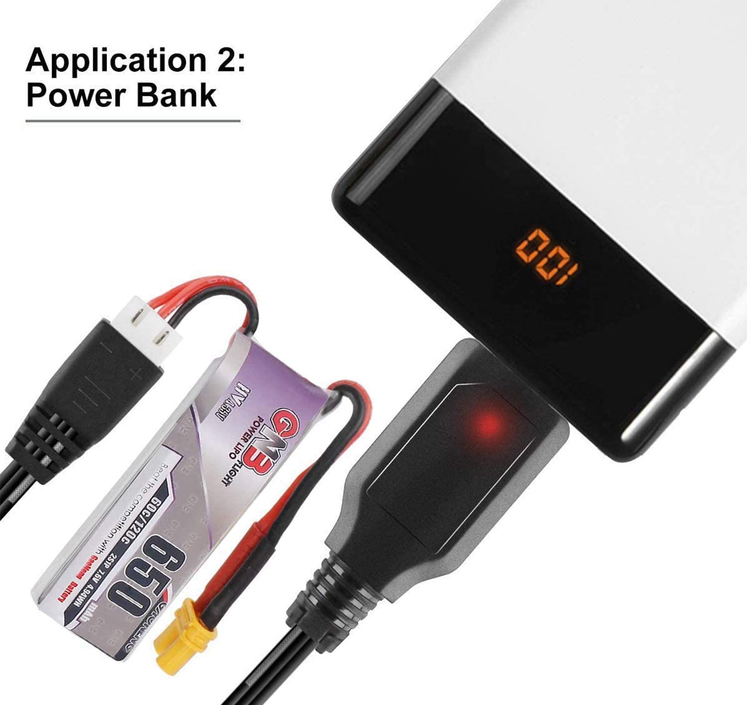 1-Pack XH-3P Balans 7.4V 1A Li - Drone Battery Balance Charger recensie en prijs
