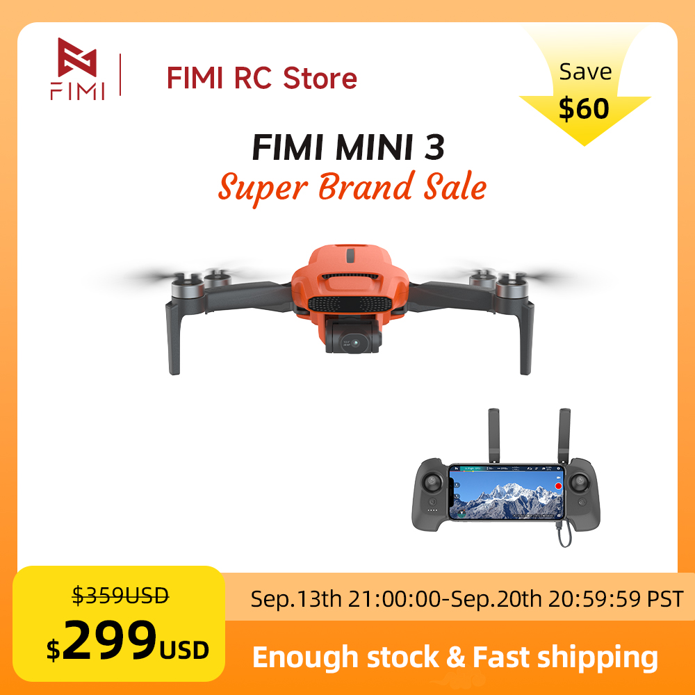 FIMI MINI 3 Camera Drone 4K 60 - Drone Battery Case recensie en prijs
